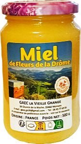 Un pot de miel de notre exploitation